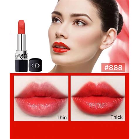 rouge dior 888|dior red lipstick.